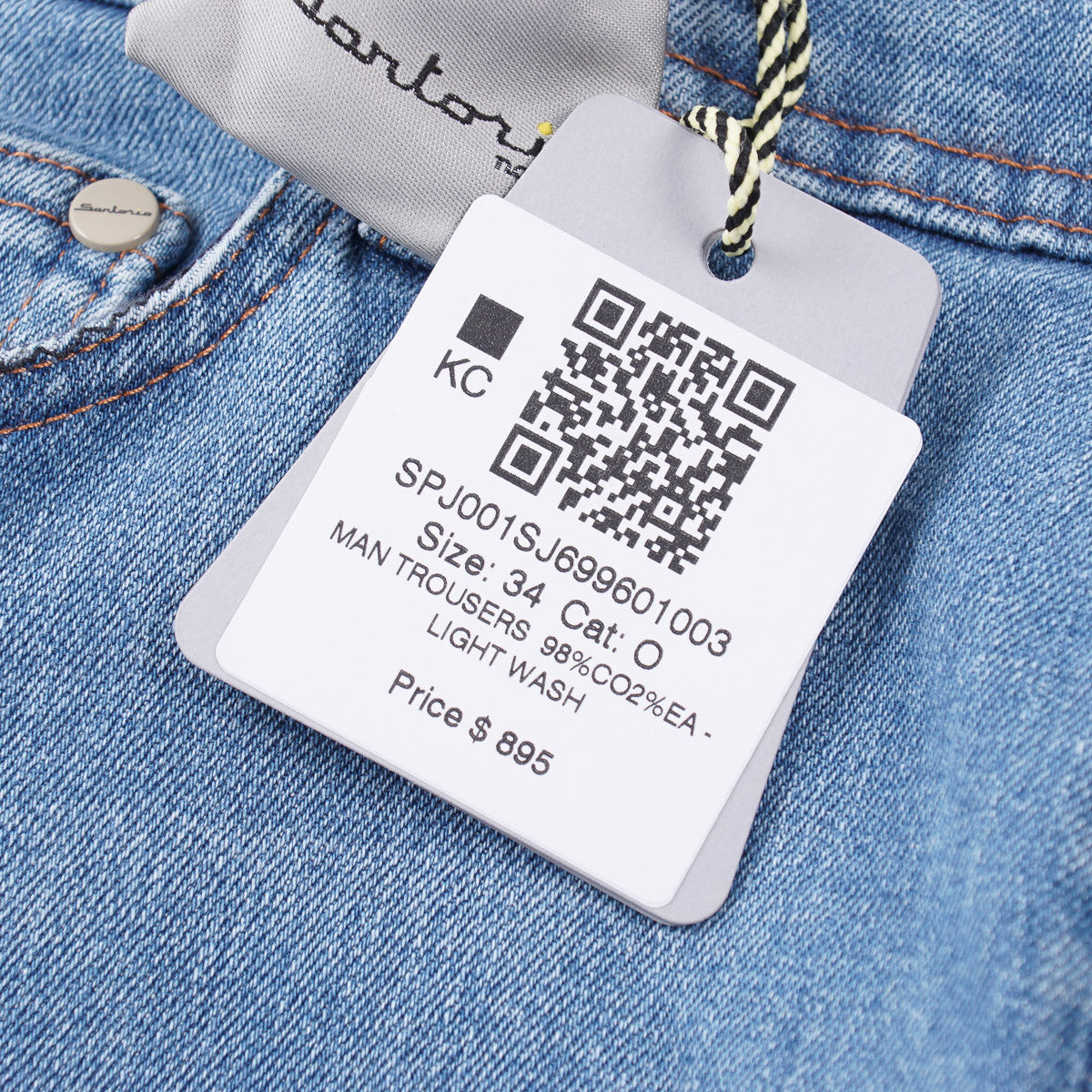Sartorio Straight-Fit Denim Jeans - Top Shelf Apparel