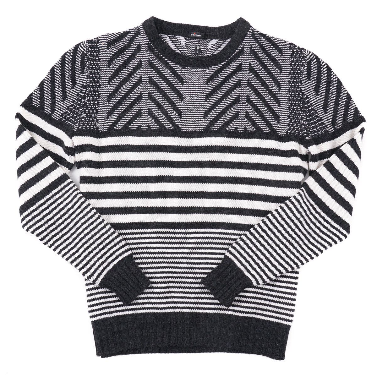 Kiton Patterned Knit Cashmere Sweater - Top Shelf Apparel