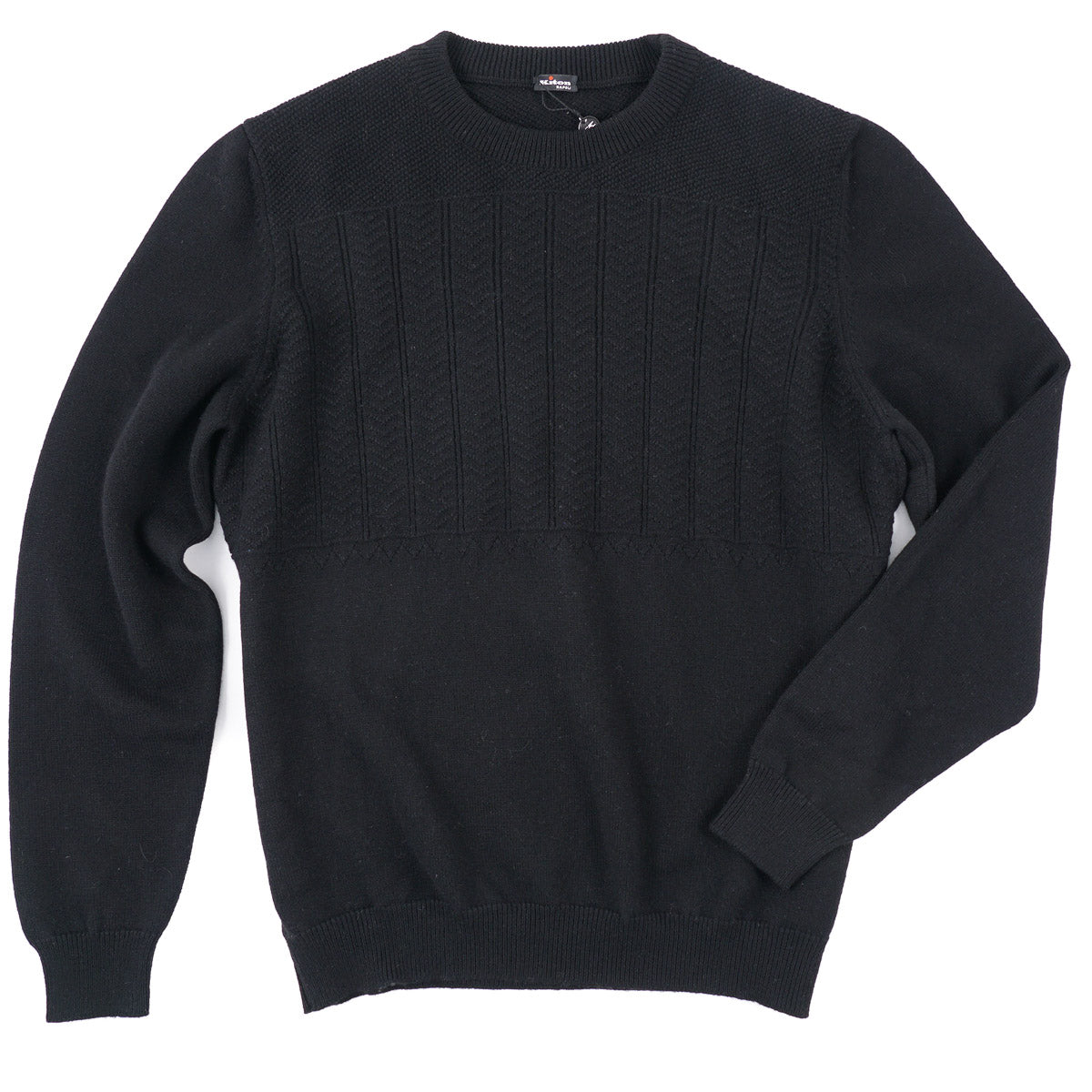 Kiton Patterned Knit Cashmere Sweater - Top Shelf Apparel