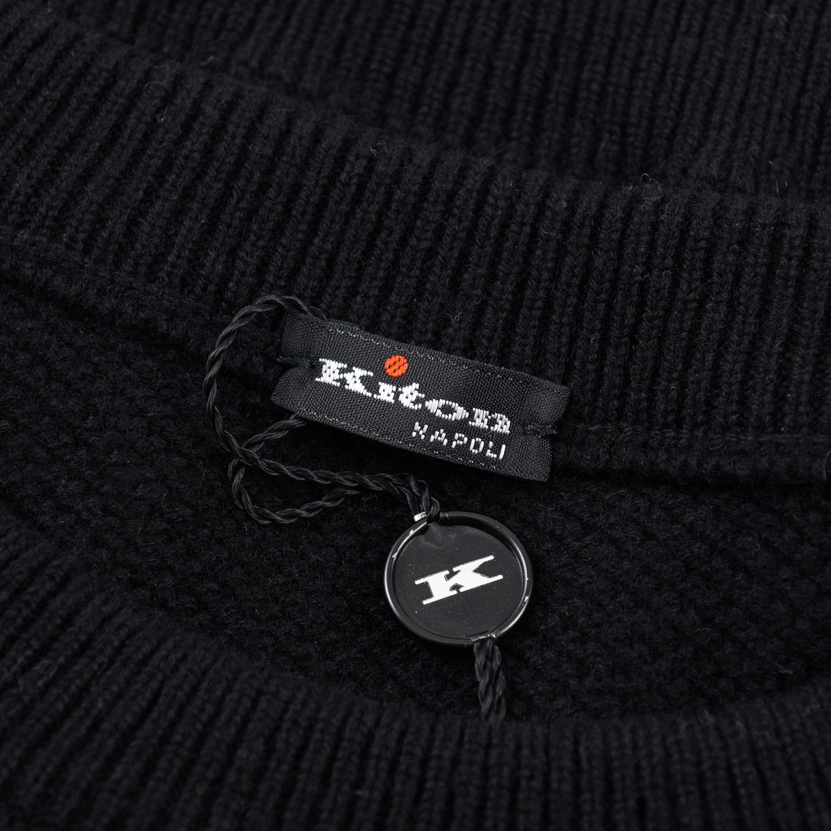 Kiton Patterned Knit Cashmere Sweater - Top Shelf Apparel