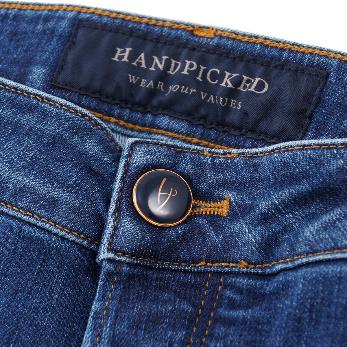 Handpicked 'Parma' Slim Straight Denim Jeans - Top Shelf Apparel