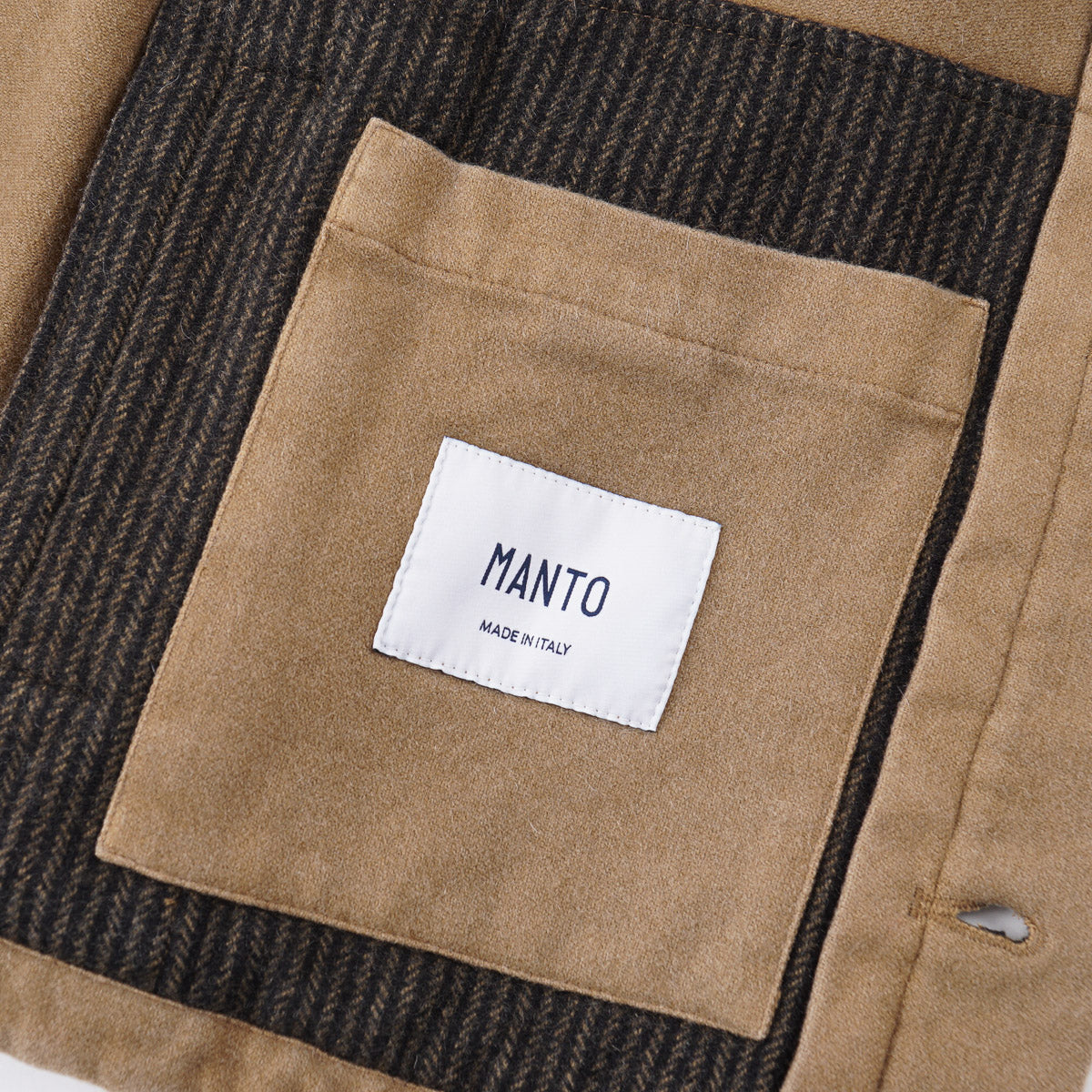 Manto Flannel Cashmere Shirt-Jacket