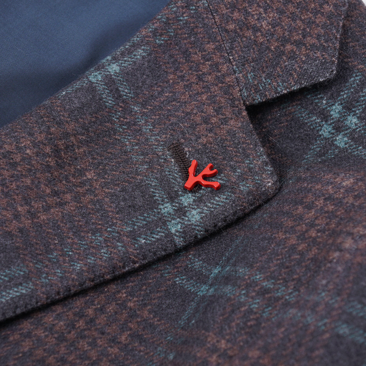 Isaia Flannel Wool-Cashmere Sport Coat - Top Shelf Apparel