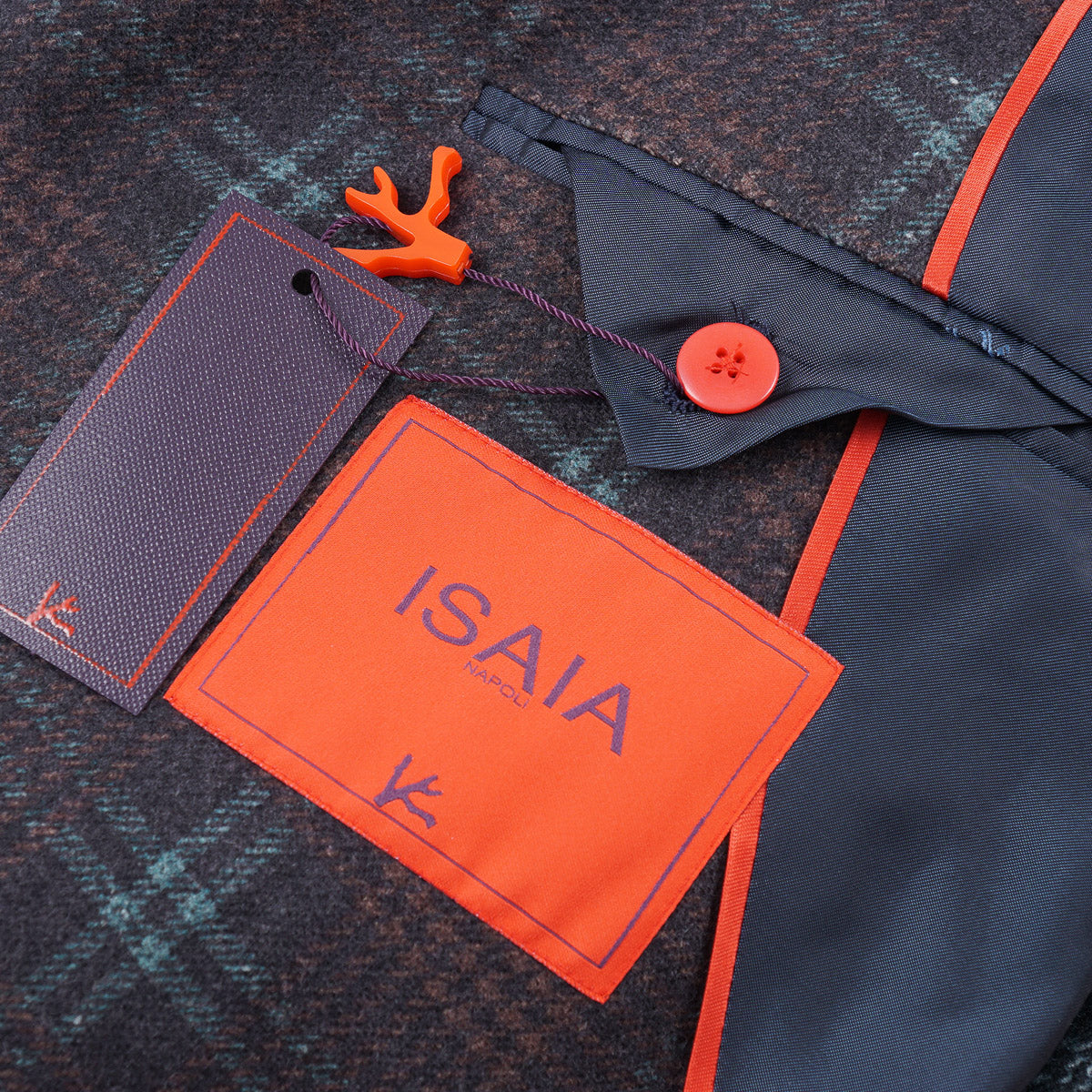 Isaia Flannel Wool-Cashmere Sport Coat - Top Shelf Apparel