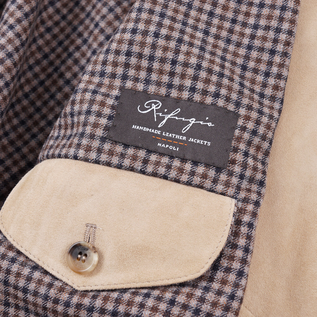 Rifugio Wool-Lined Suede Bomber Jacket - Top Shelf Apparel