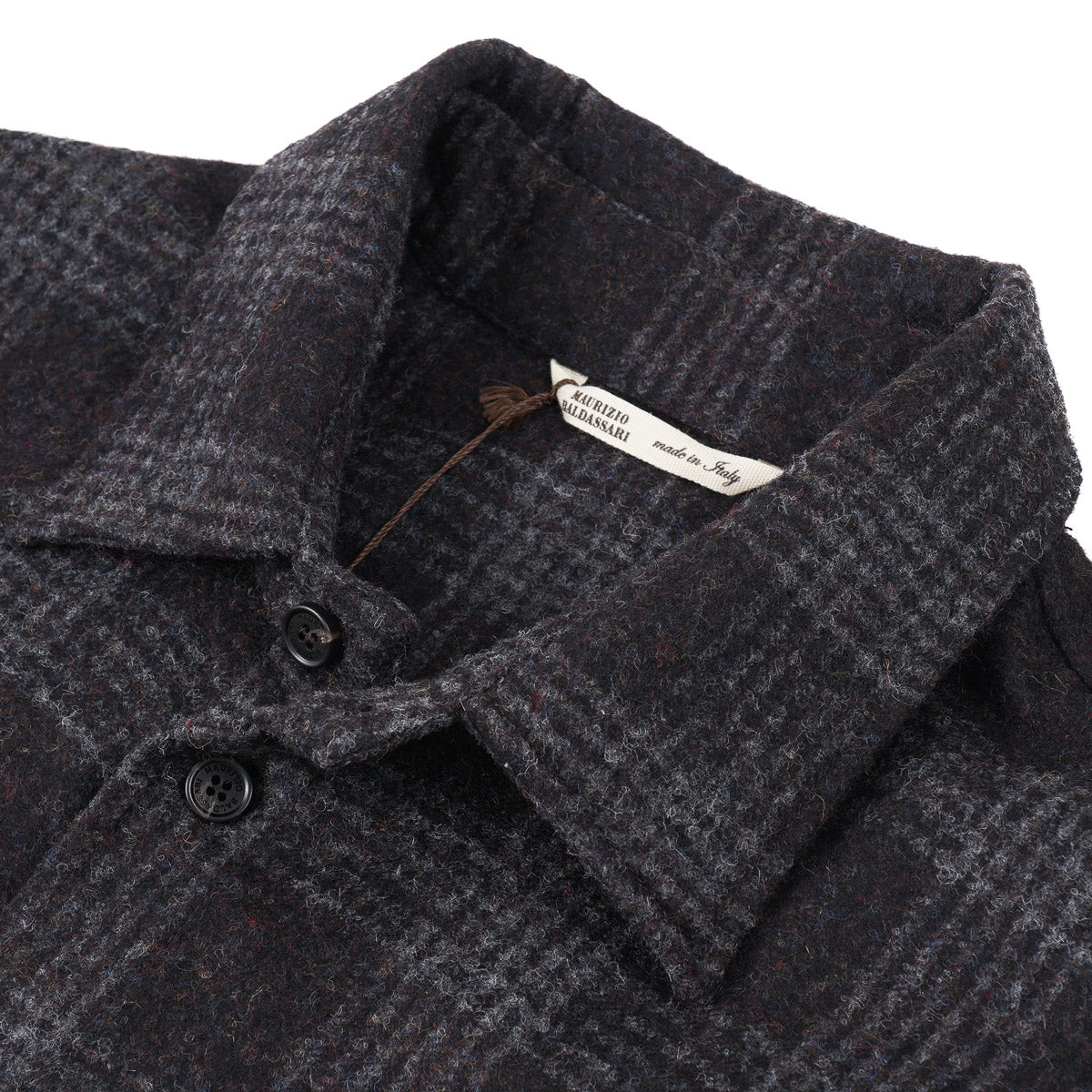 Maurizio Baldassari Baby Alpaca Overshirt - Top Shelf Apparel