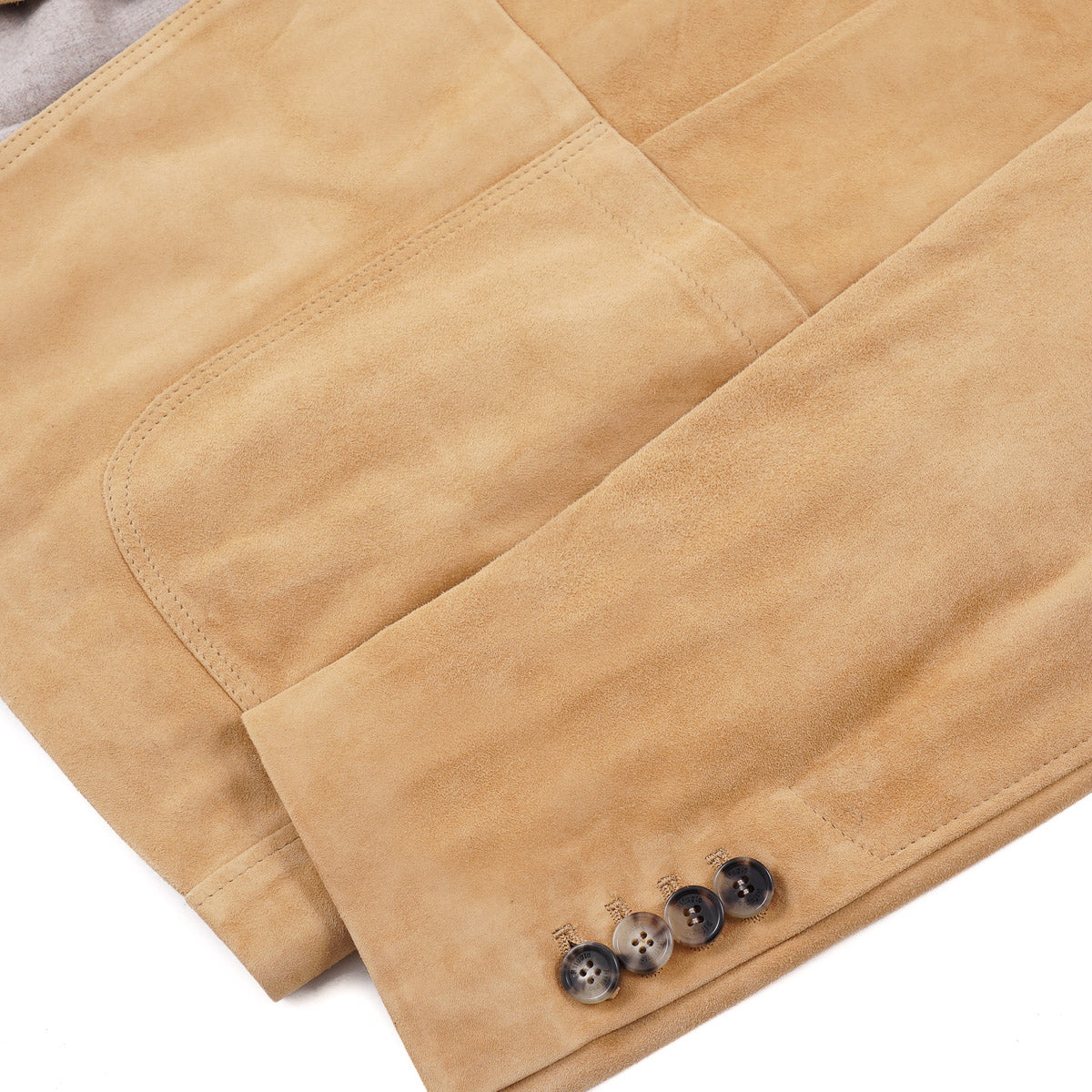 Rifugio Wool-Lined Lambskin Suede Blazer - Top Shelf Apparel
