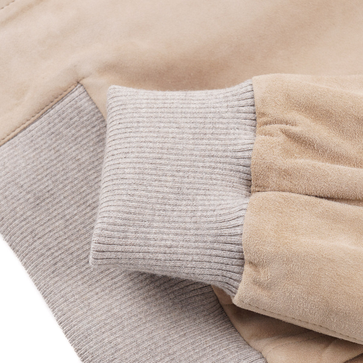 Rifugio Wool-Lined Suede Bomber Jacket - Top Shelf Apparel