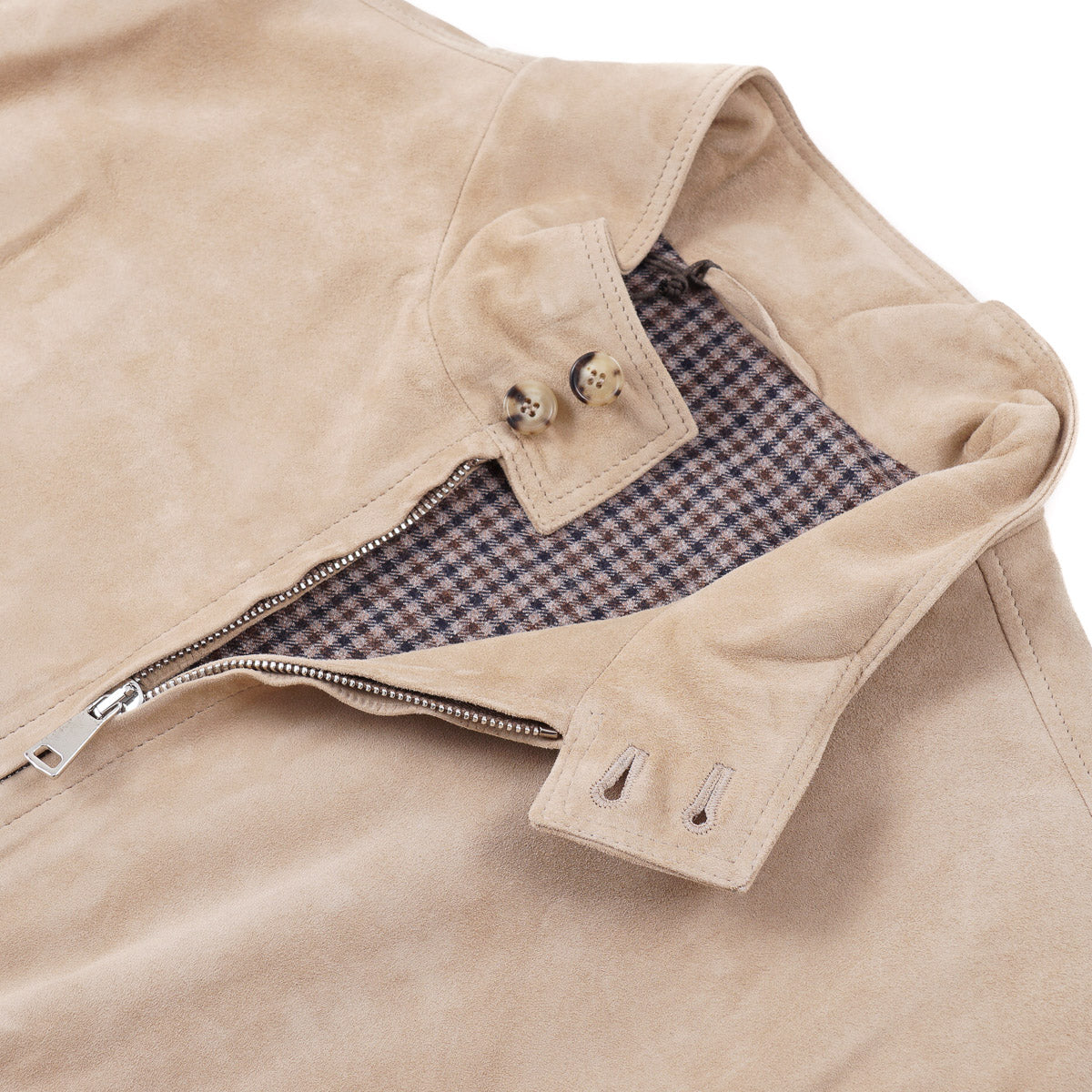 Rifugio Wool-Lined Suede Bomber Jacket - Top Shelf Apparel