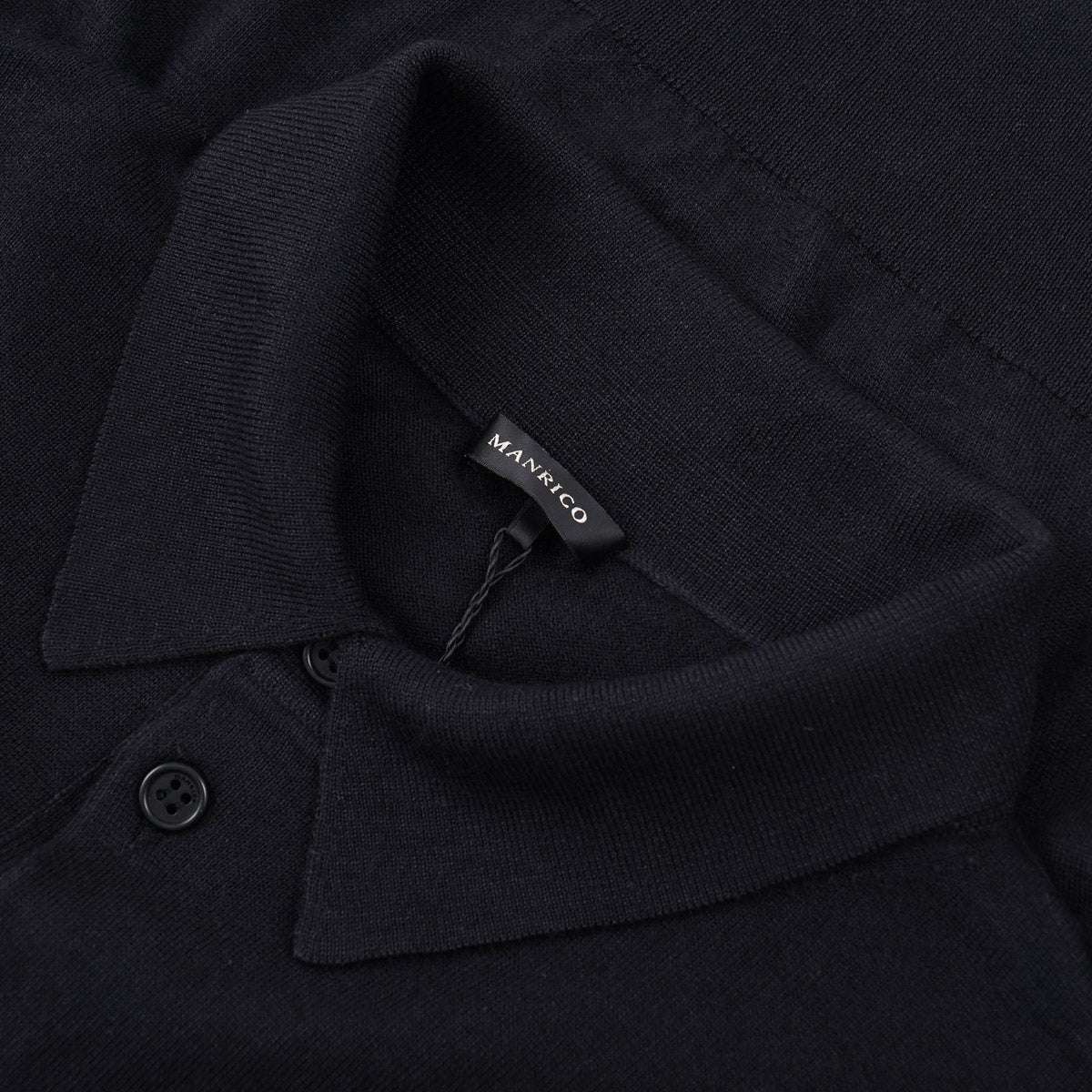 Manrico Lightweight Cashmere-Silk Polo Sweater - Top Shelf Apparel