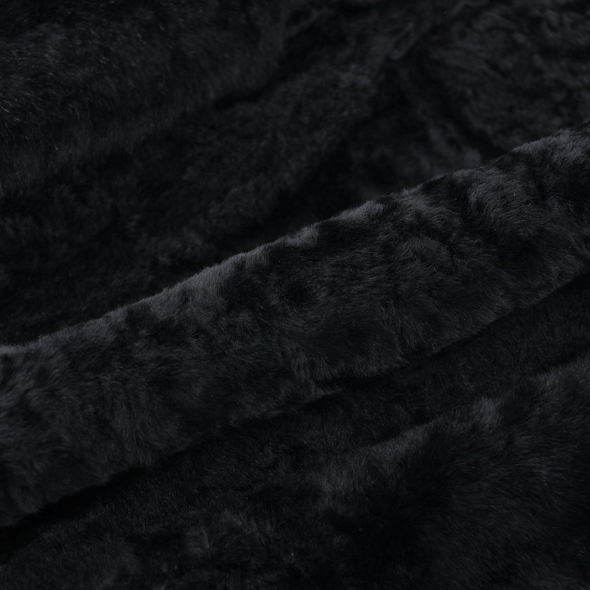 Hettabretz Plush Shearling Leather Overcoat