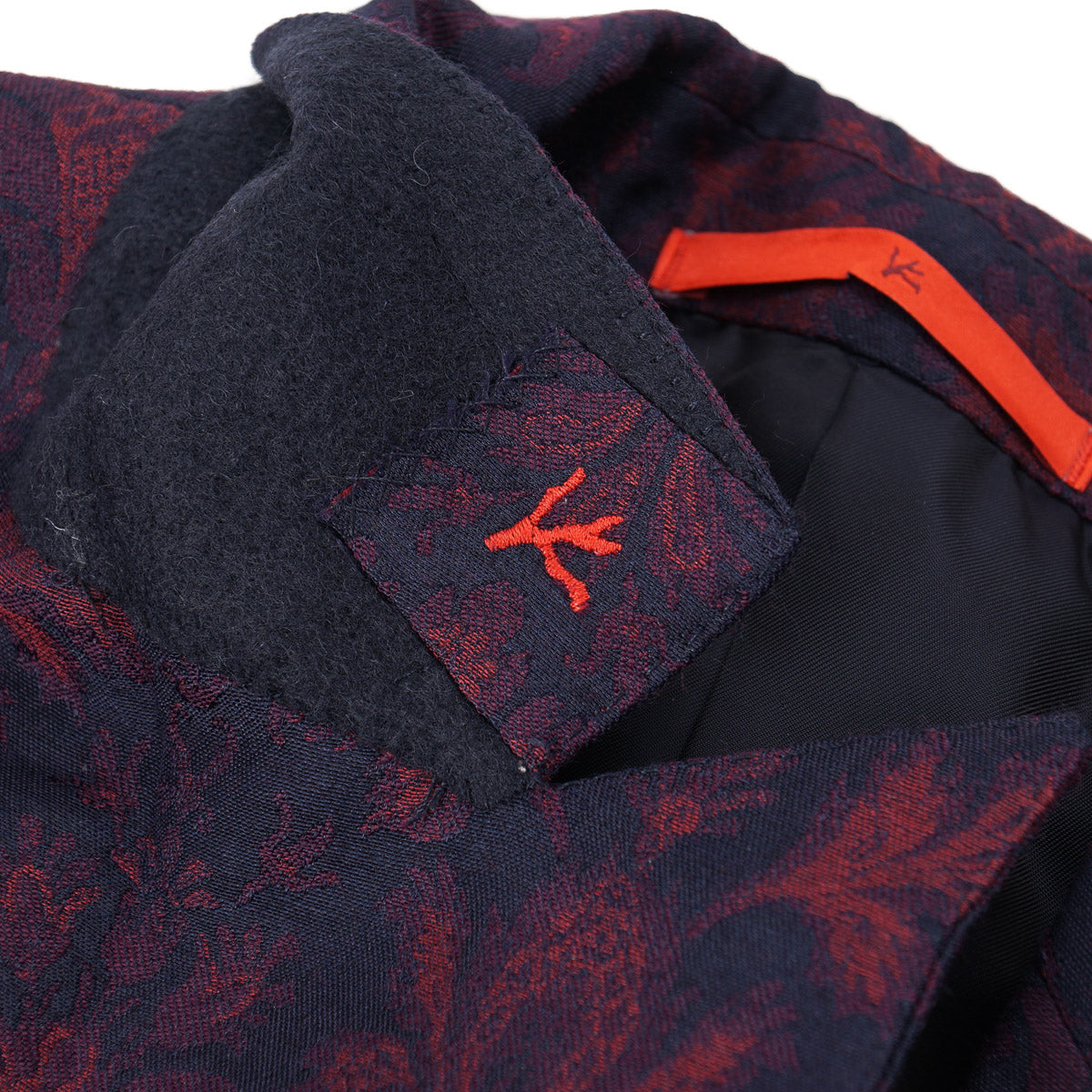 Isaia Slim-Fit Floral Brocade Formal Blazer - Top Shelf Apparel