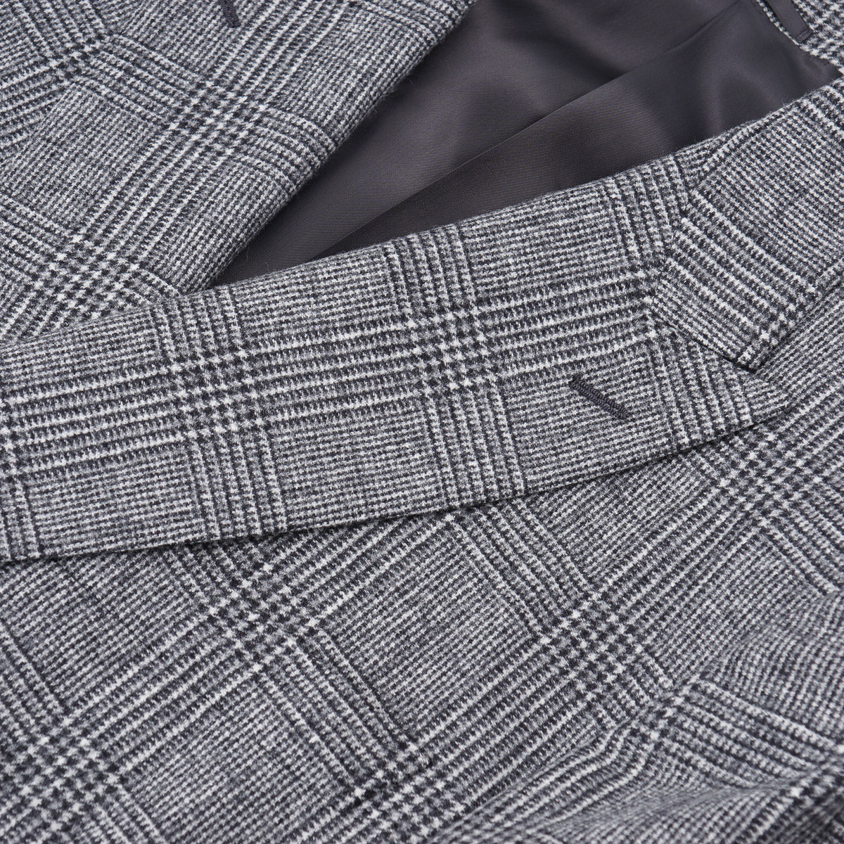 Belvest Slim-Fit Flannel Wool Suit