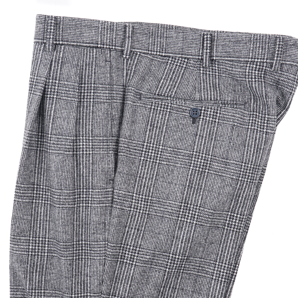 Belvest Slim-Fit Flannel Wool Suit