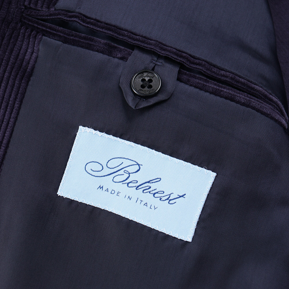 Belvest Peak Lapel Corduroy Sport Coat