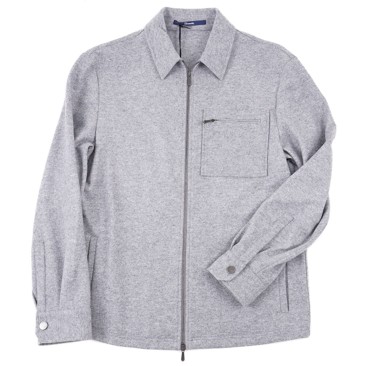Drumohr Soft-Brushed Wool Jacket