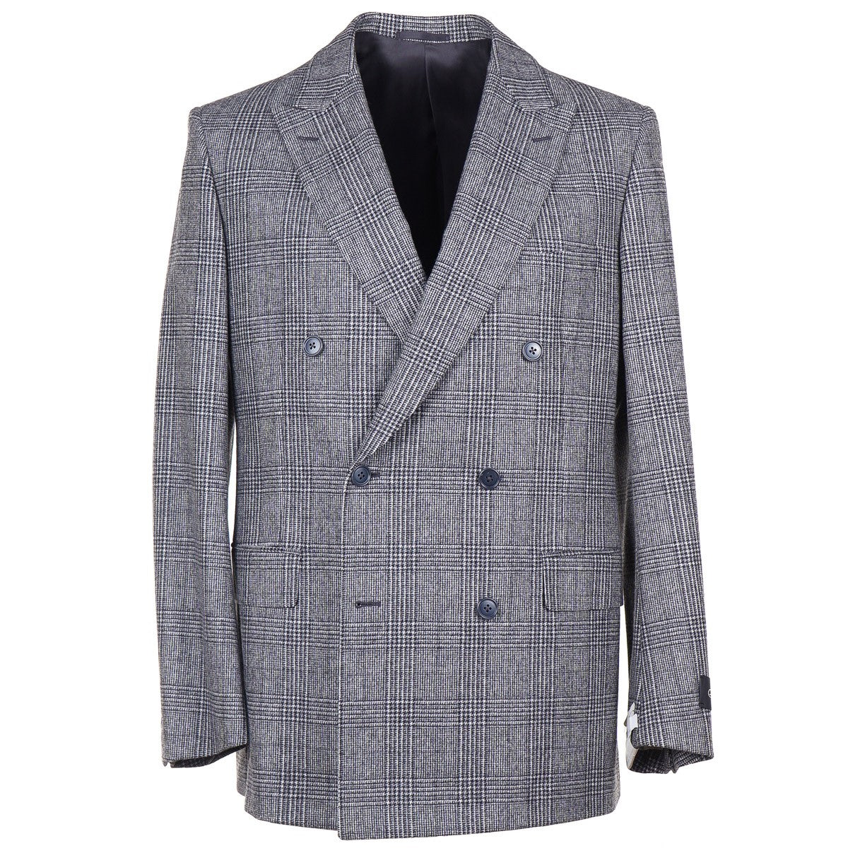 Belvest Slim-Fit Flannel Wool Suit