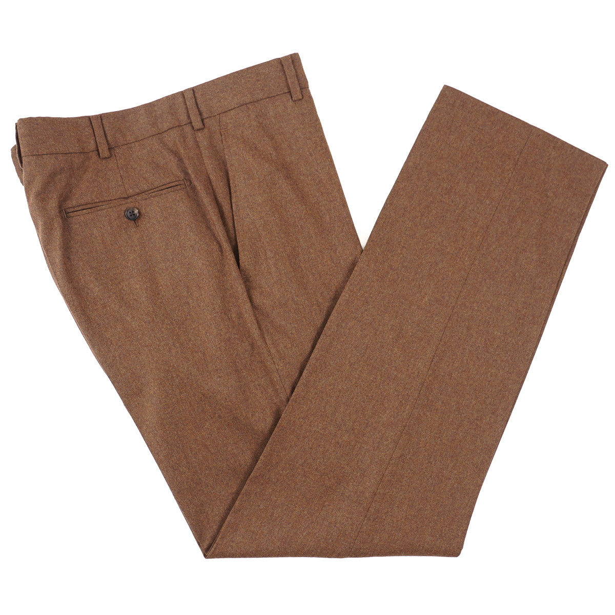 Belvest Soft-Constructed Flannel Suit