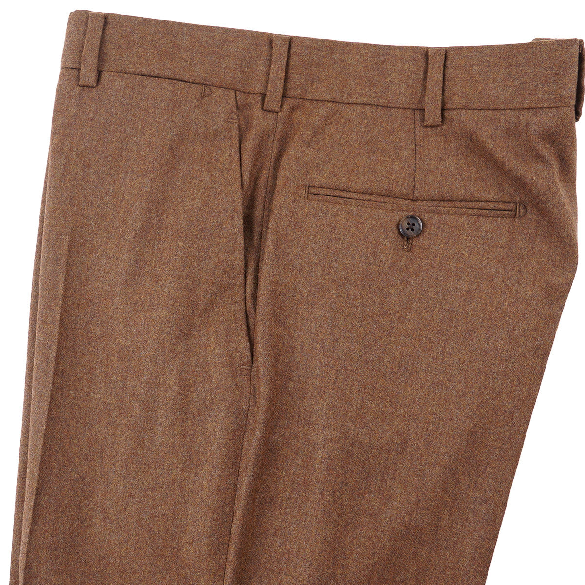 Belvest Soft-Constructed Flannel Suit