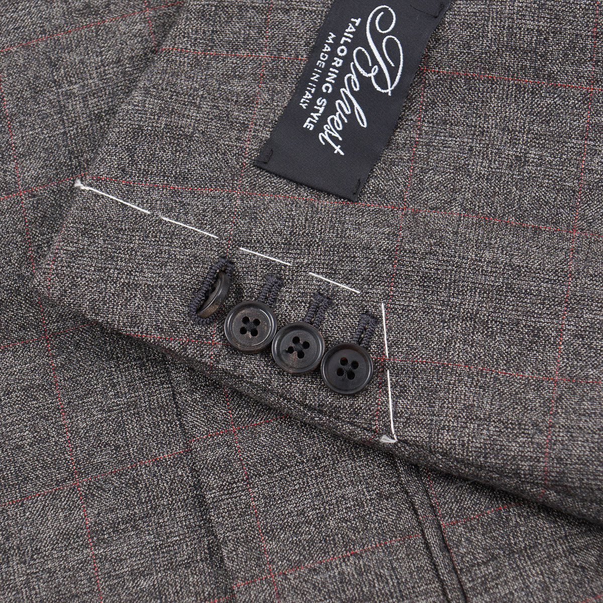 Belvest Tailored-Fit Wool Suit