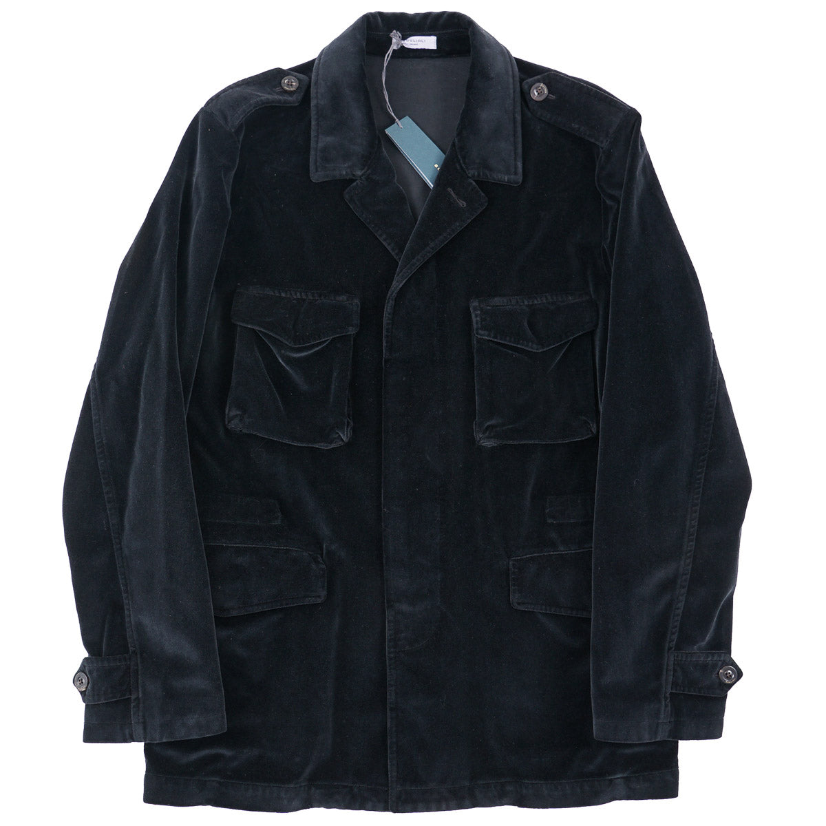 Boglioli Velvet Cotton Field Jacket