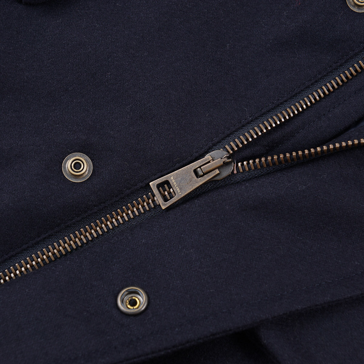 Boglioli Padded Insulated Wool Field Jacket