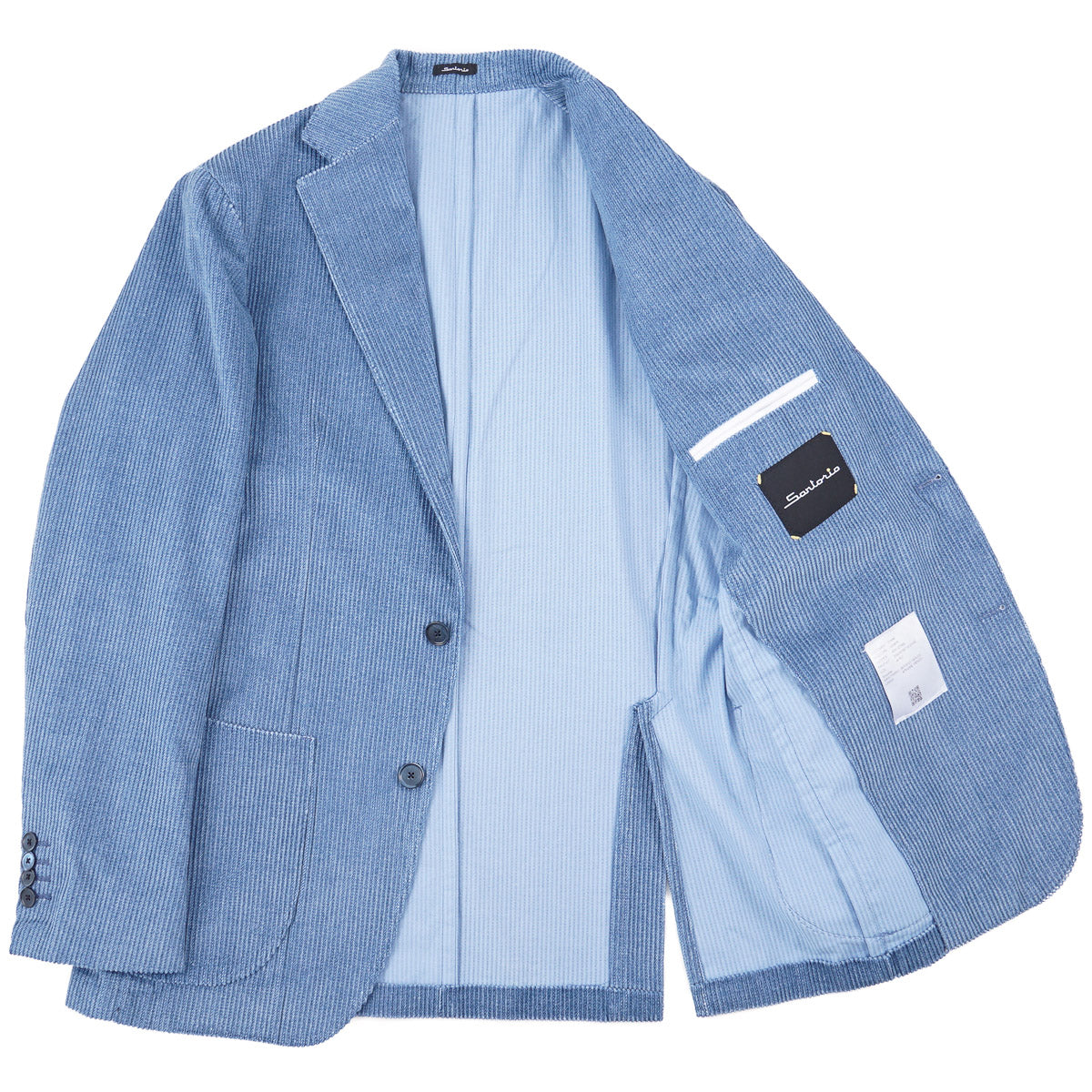Sartorio Soft-Constructed Corduroy Suit