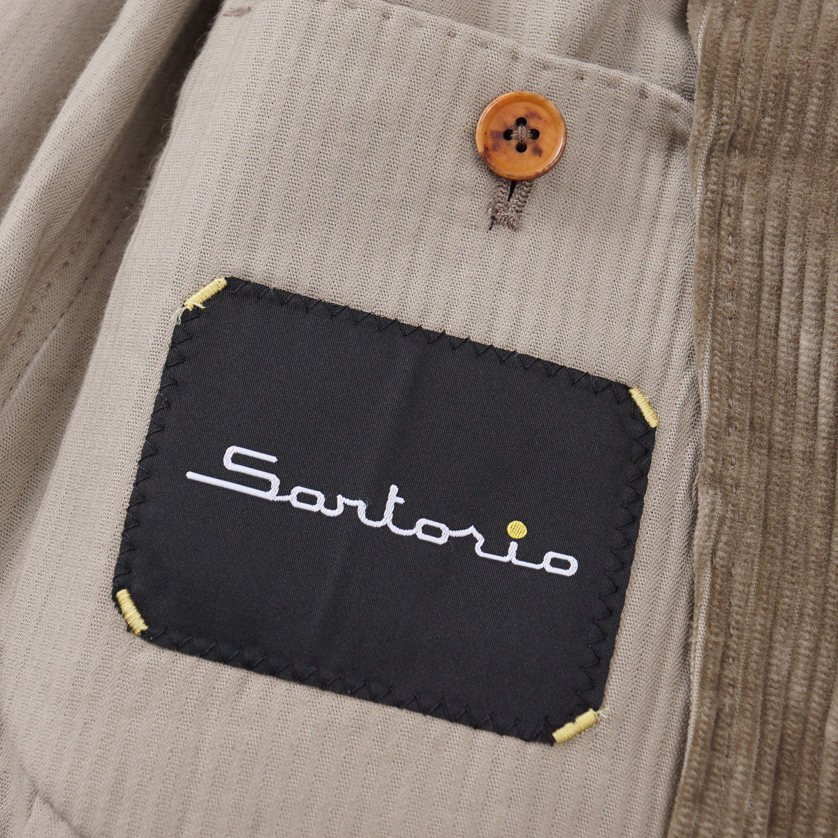 Sartorio Soft-Constructed Corduroy Suit
