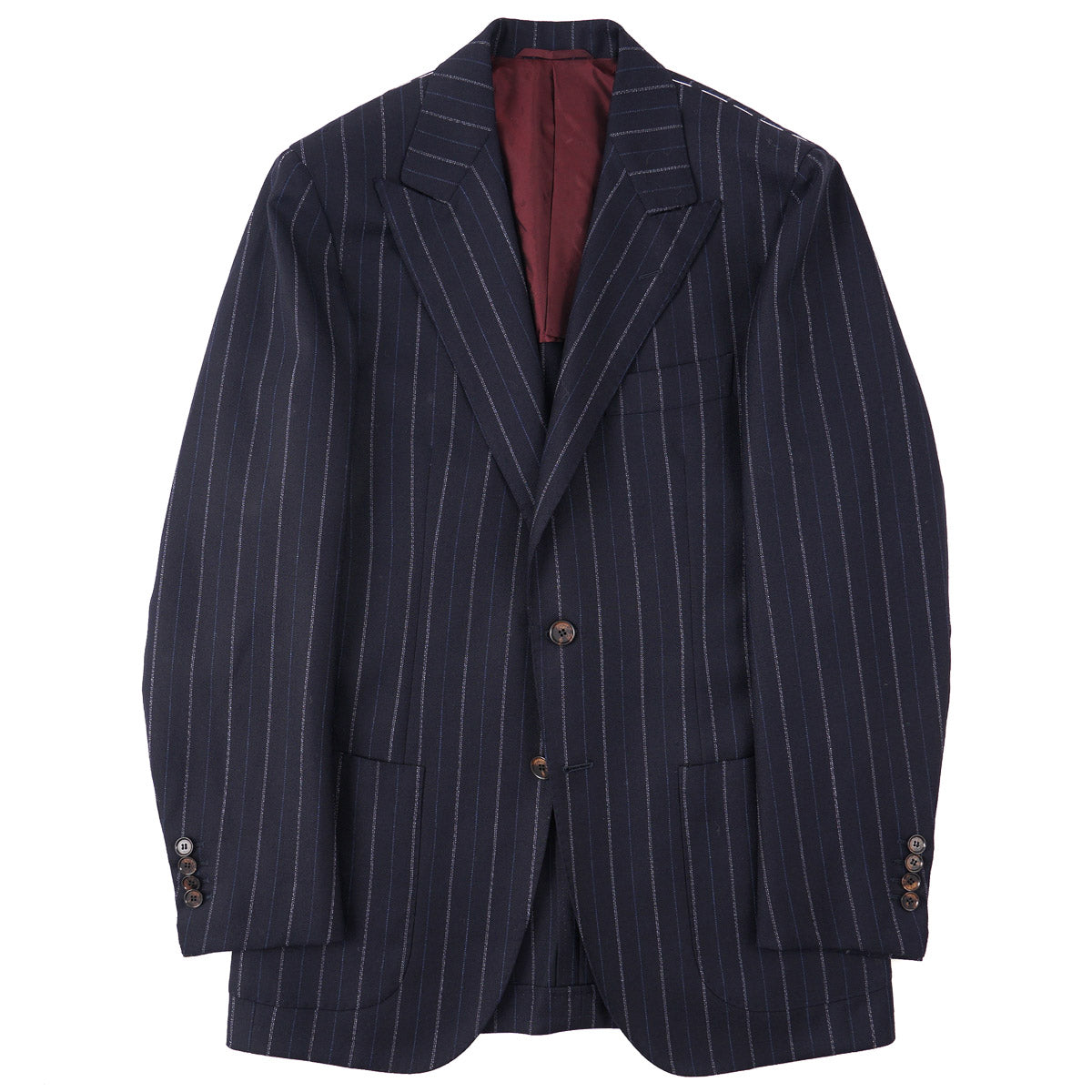 Sartorio Peak Lapel Wool Suit