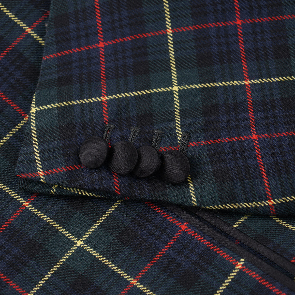 Sartorio Tartan Plaid Wool Tuxedo
