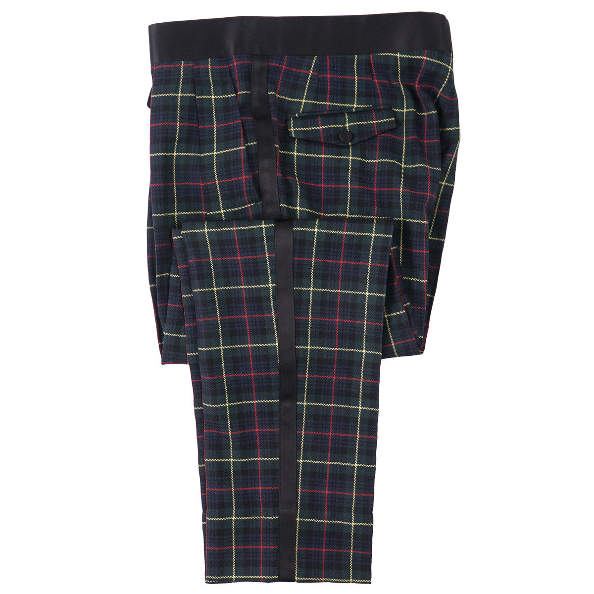 Sartorio Tartan Plaid Wool Tuxedo