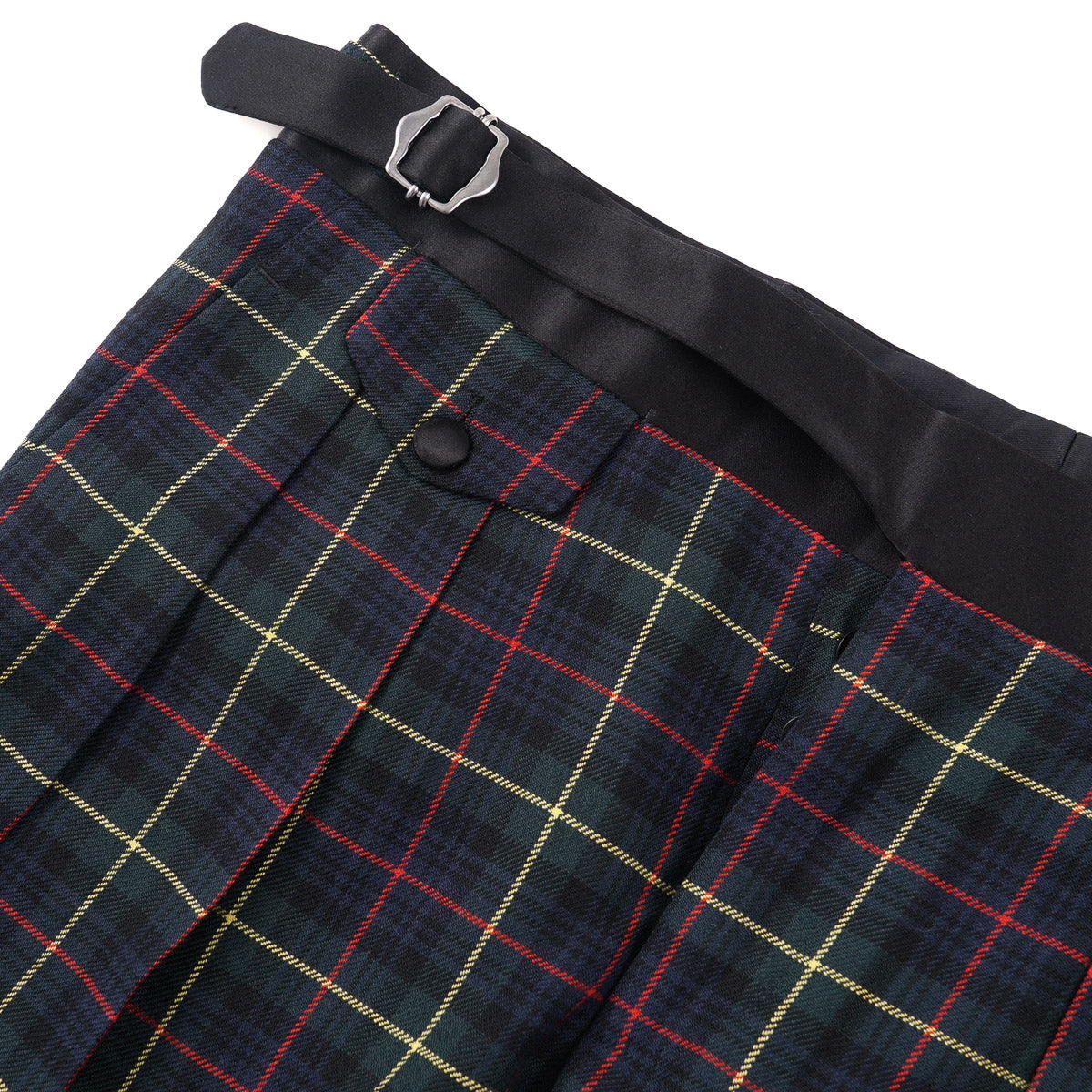 Sartorio Tartan Plaid Wool Tuxedo