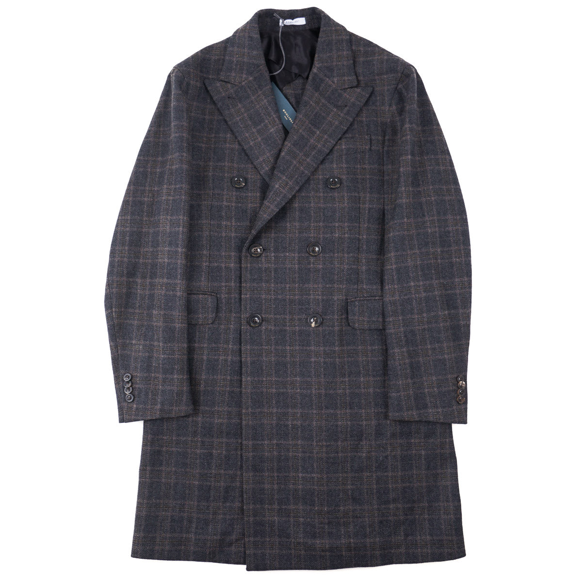 Boglioli Soft Brushed Wool Overcoat