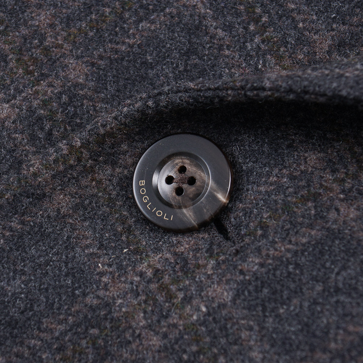 Boglioli Soft Brushed Wool Overcoat