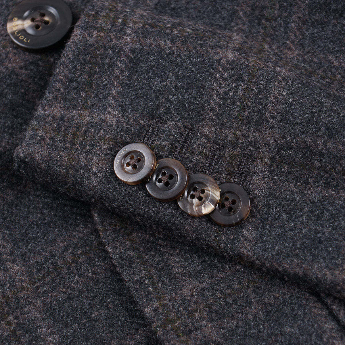 Boglioli Soft Brushed Wool Overcoat