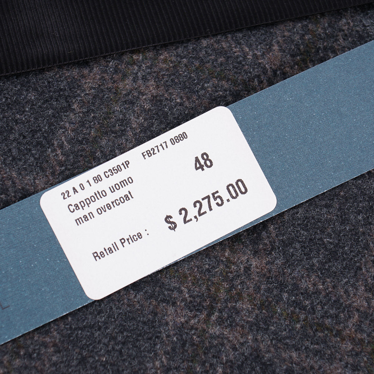 Boglioli Soft Brushed Wool Overcoat