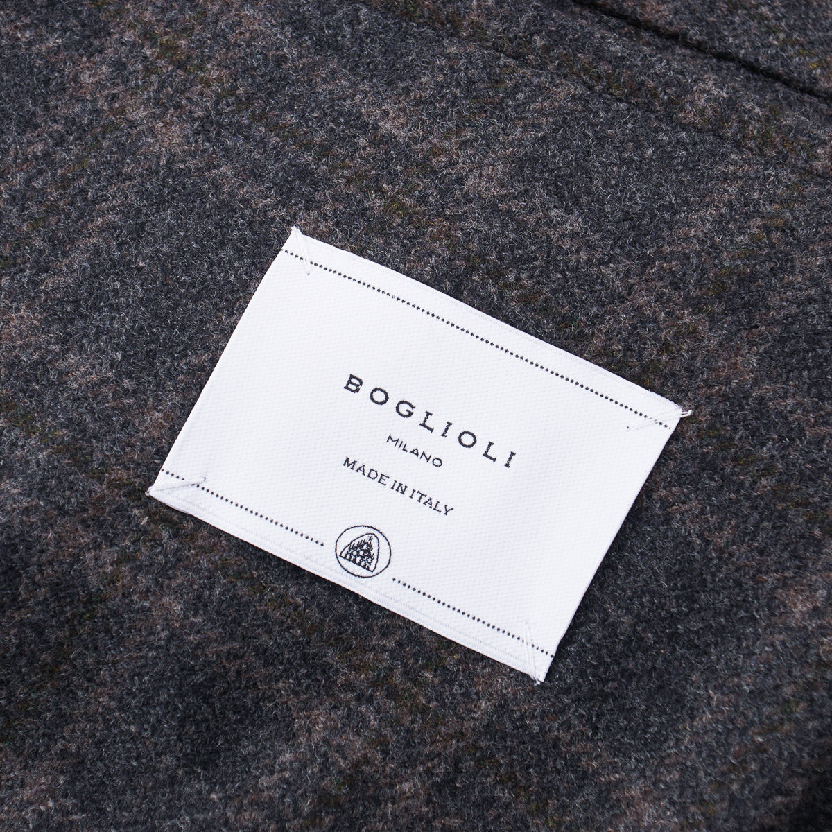 Boglioli Soft Brushed Wool Overcoat