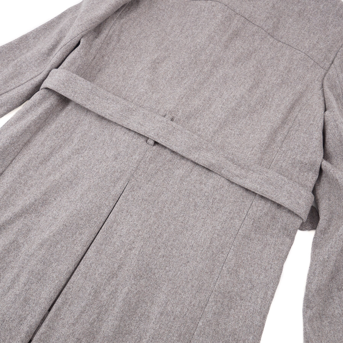 Boglioli Brushed Flannel Wool Overcoat
