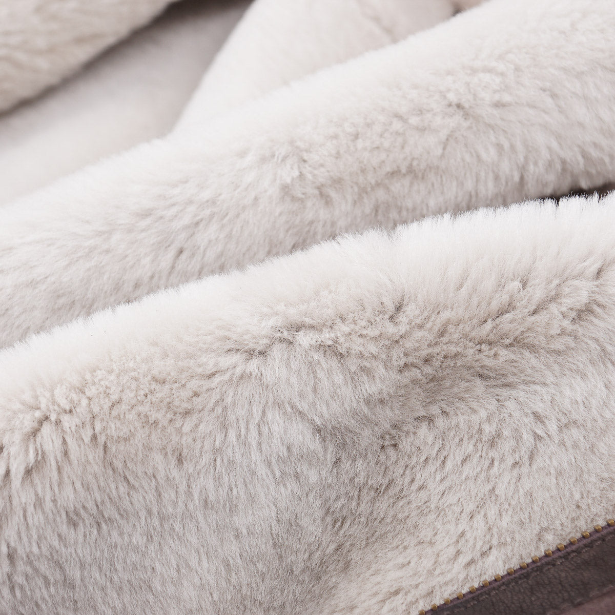 Boglioli Shearling Leather Hooded Parka