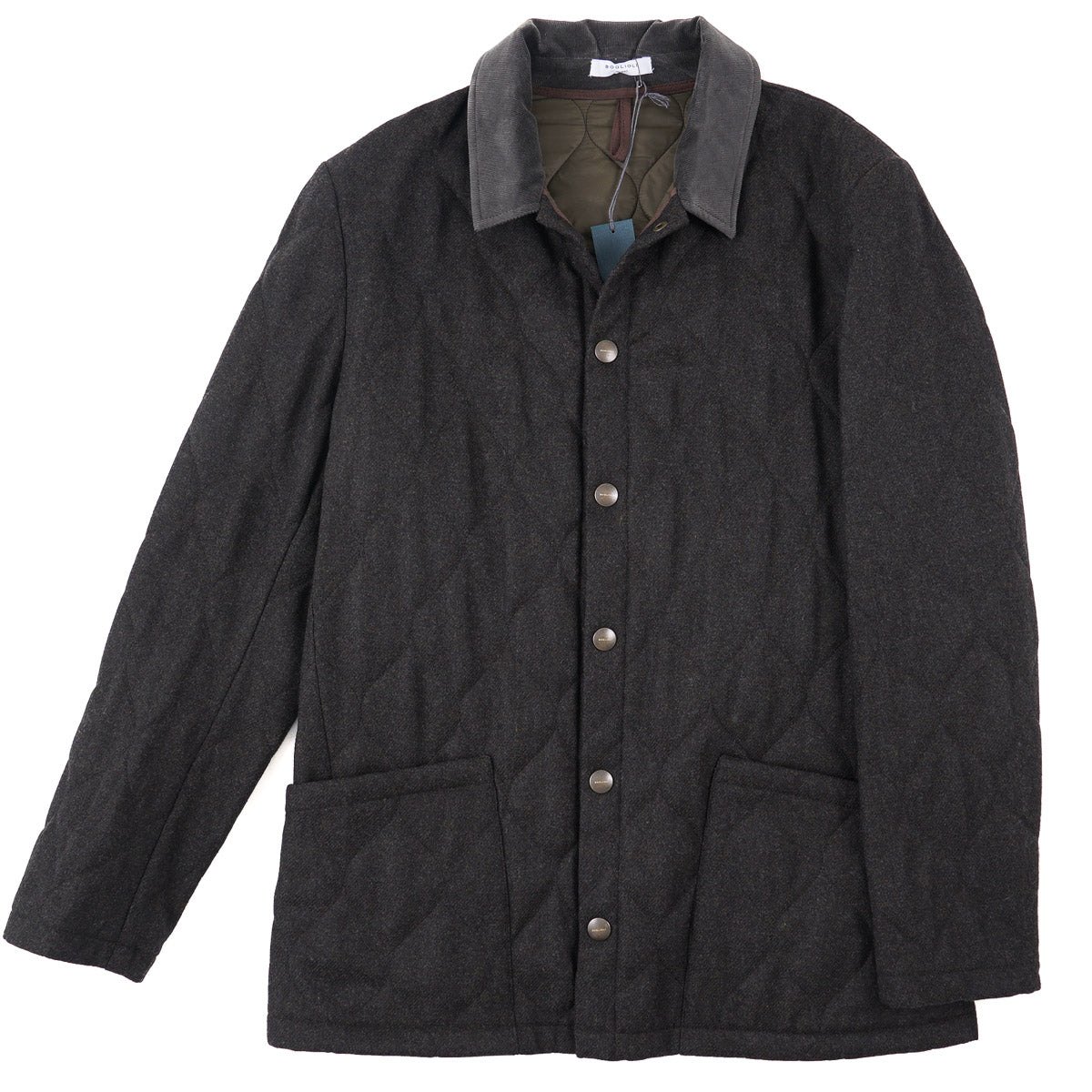 Boglioli Quilted Wool 'Mondadori' Jacket