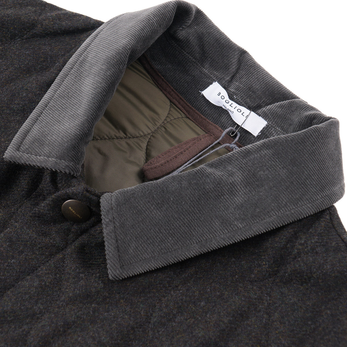 Boglioli Quilted Wool 'Mondadori' Jacket