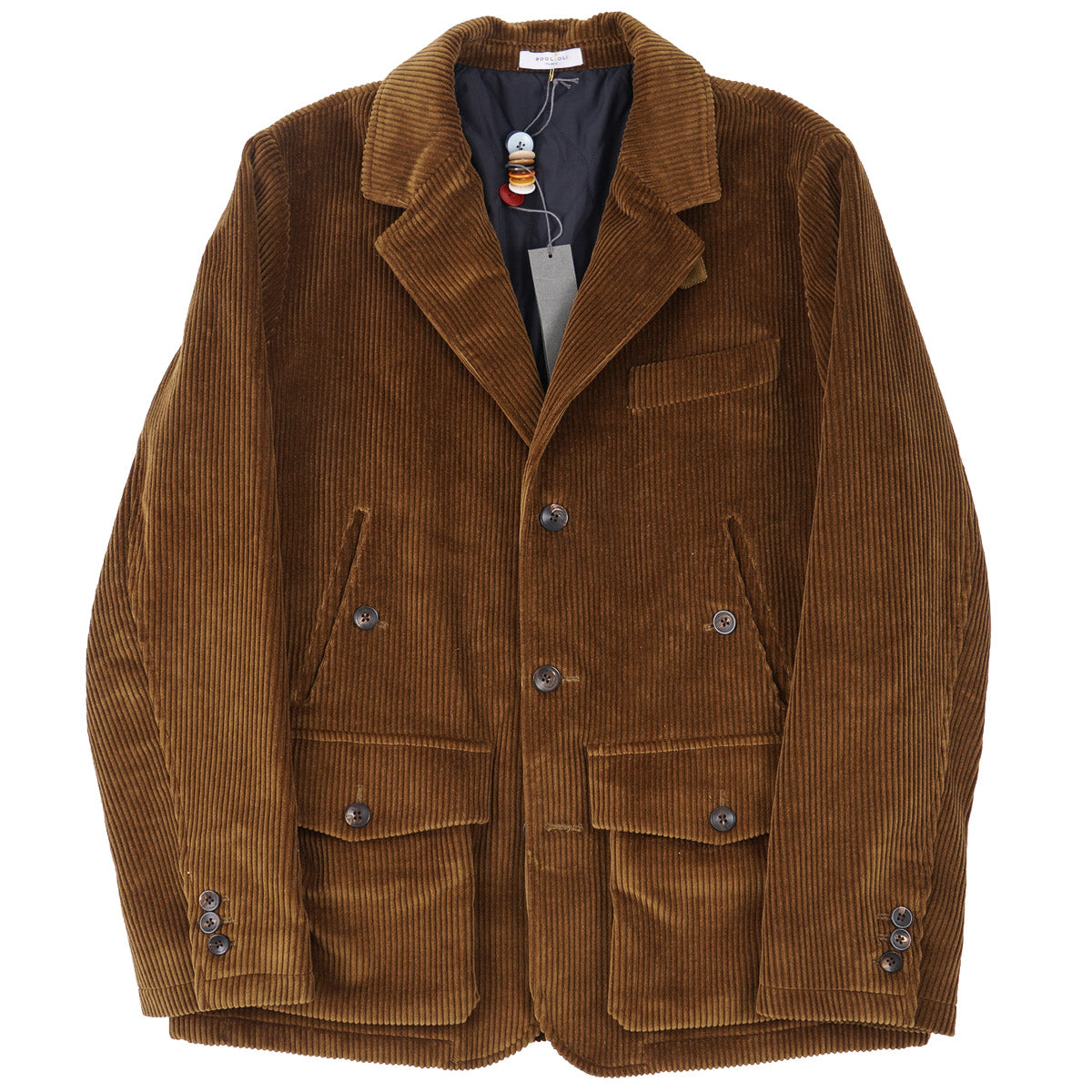 Boglioli Padded Insulated Corduroy Field Blazer