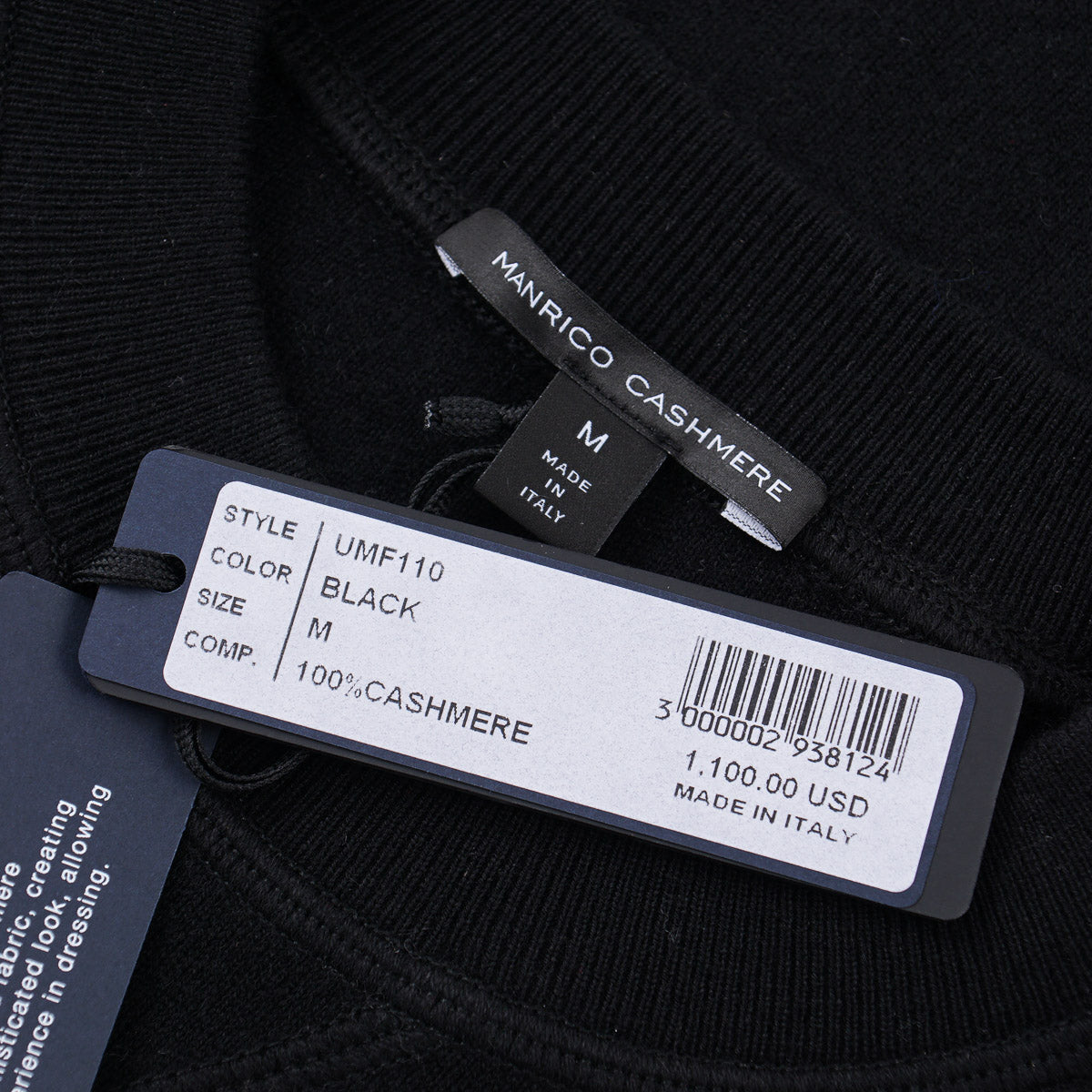 Manrico Slim-Fit Cashmere 'Sweatshirt' Sweater