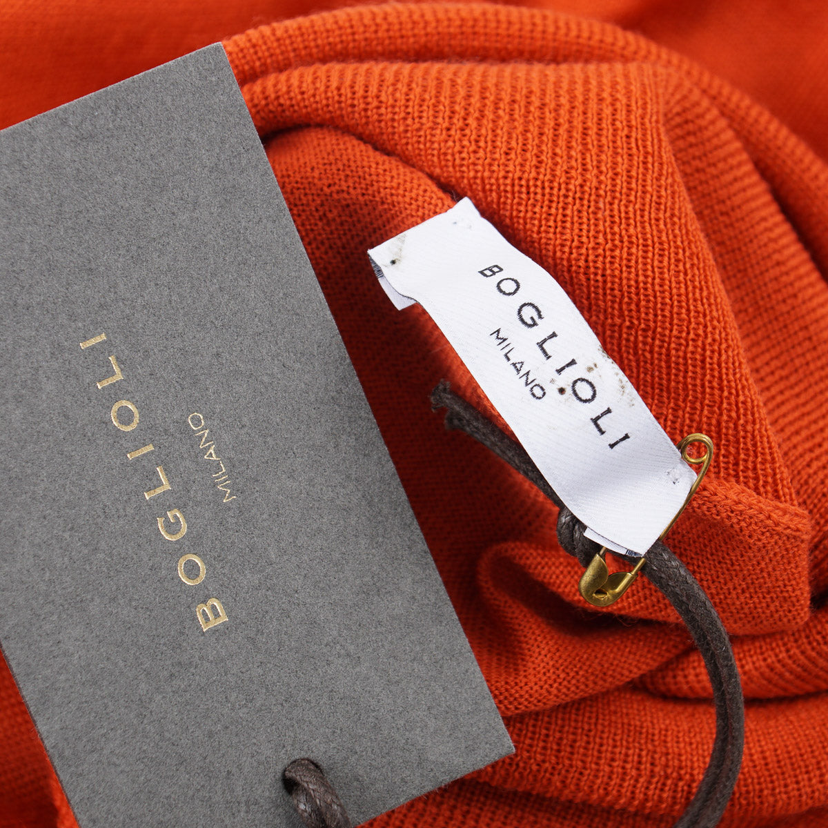Boglioli Lightweight Merino Wool Sweater