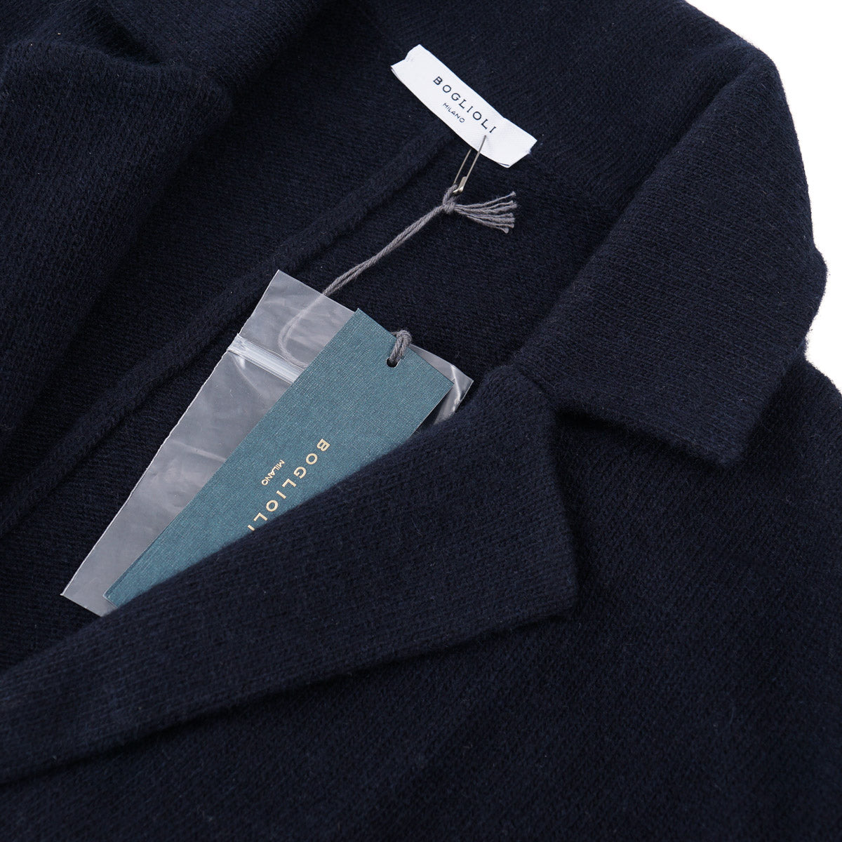 Boglioli Knit Cardigan Sweater-Blazer
