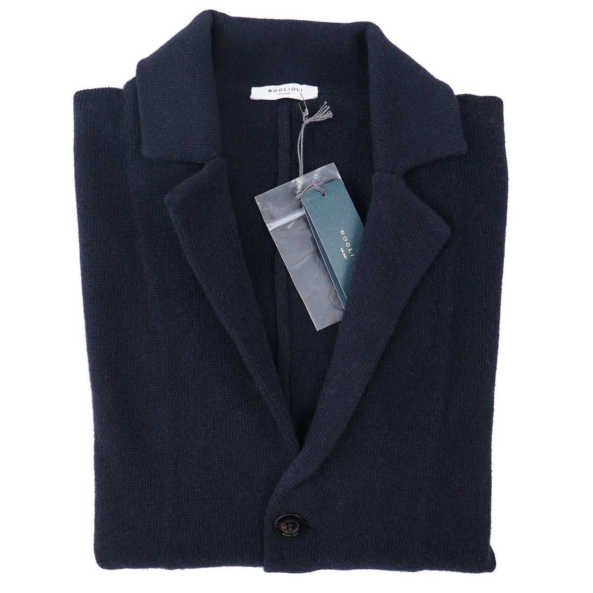 Boglioli Knit Cardigan Sweater-Blazer