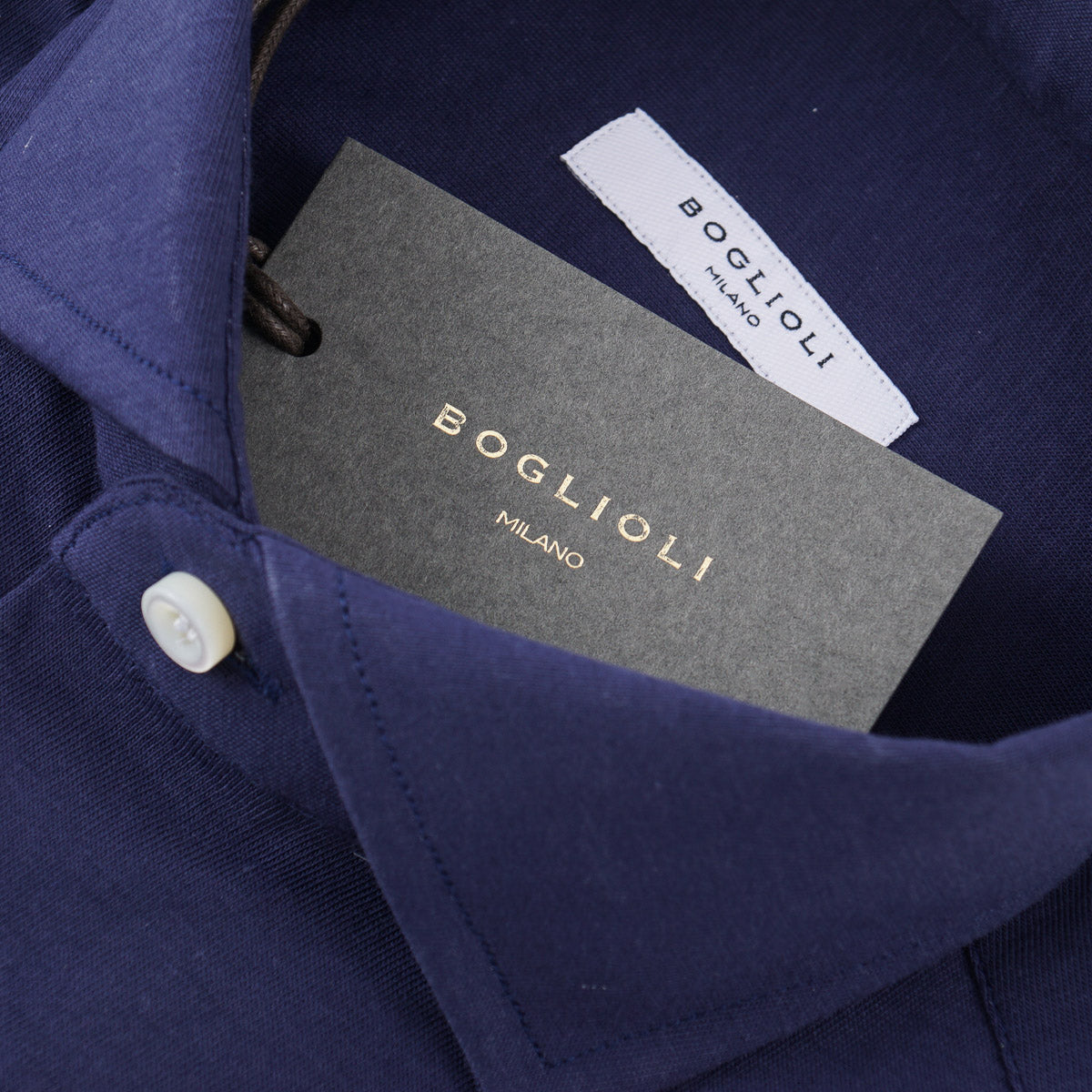 Boglioli Extra-Slim Jersey Cotton Shirt - Top Shelf Apparel
