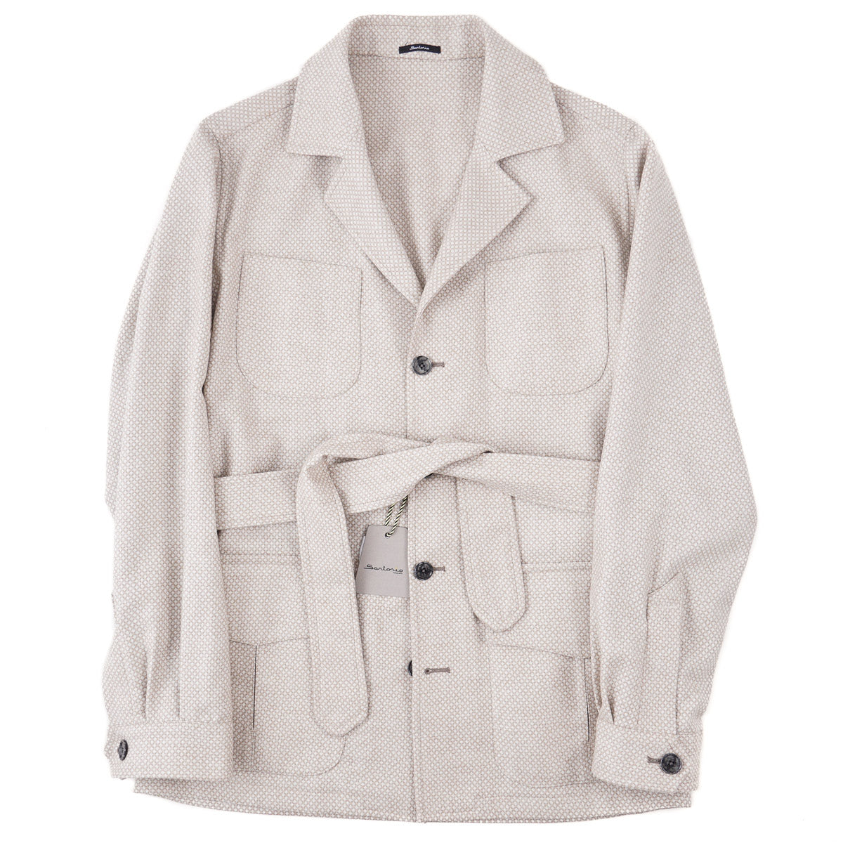 Sartorio Soft Wool-Silk Field Jacket