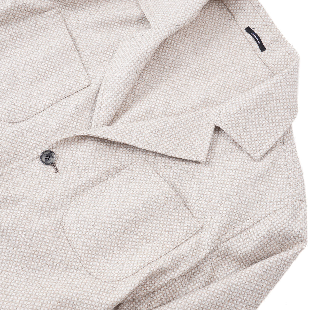 Sartorio Soft Wool-Silk Field Jacket