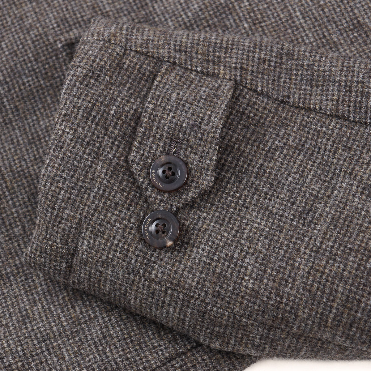Boglioli Padded Flannel Wool Field Jacket